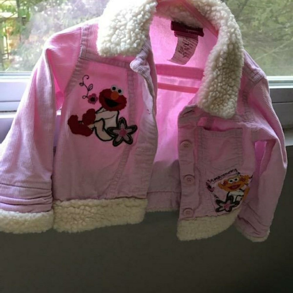 18m Sesame Street by Nannette Button Up Jacket